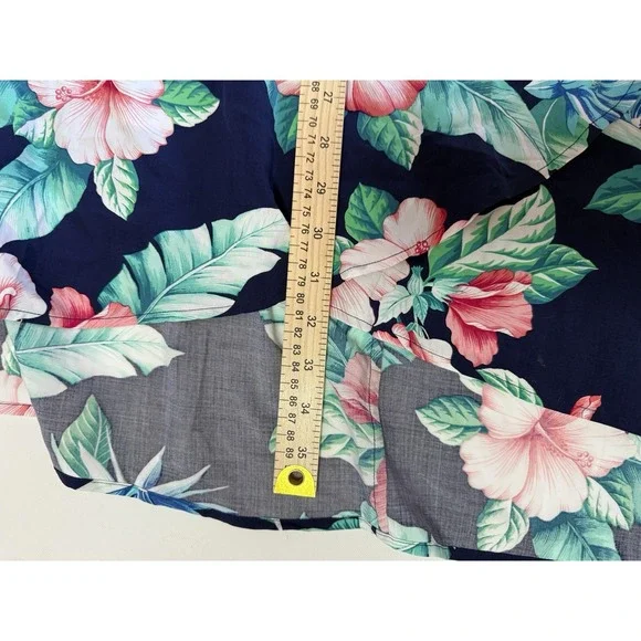 New! Tommy Bahama Floristic Approach Maxi Skirt Women's Size 8 Asymmetrical Hem - Picture 6 of 7